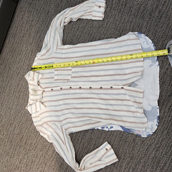 Aratta Silent Journey Button Down Shirt Size Small - Picture 11 of 15